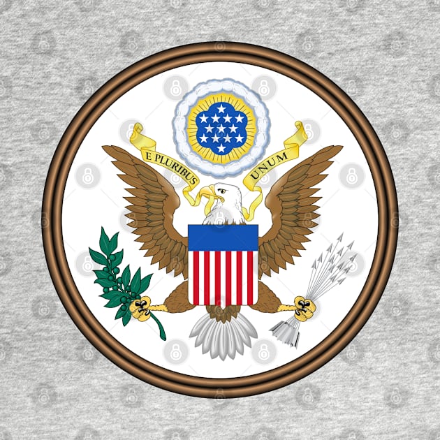 USA America Seal Coat of Arms by Bugsponge